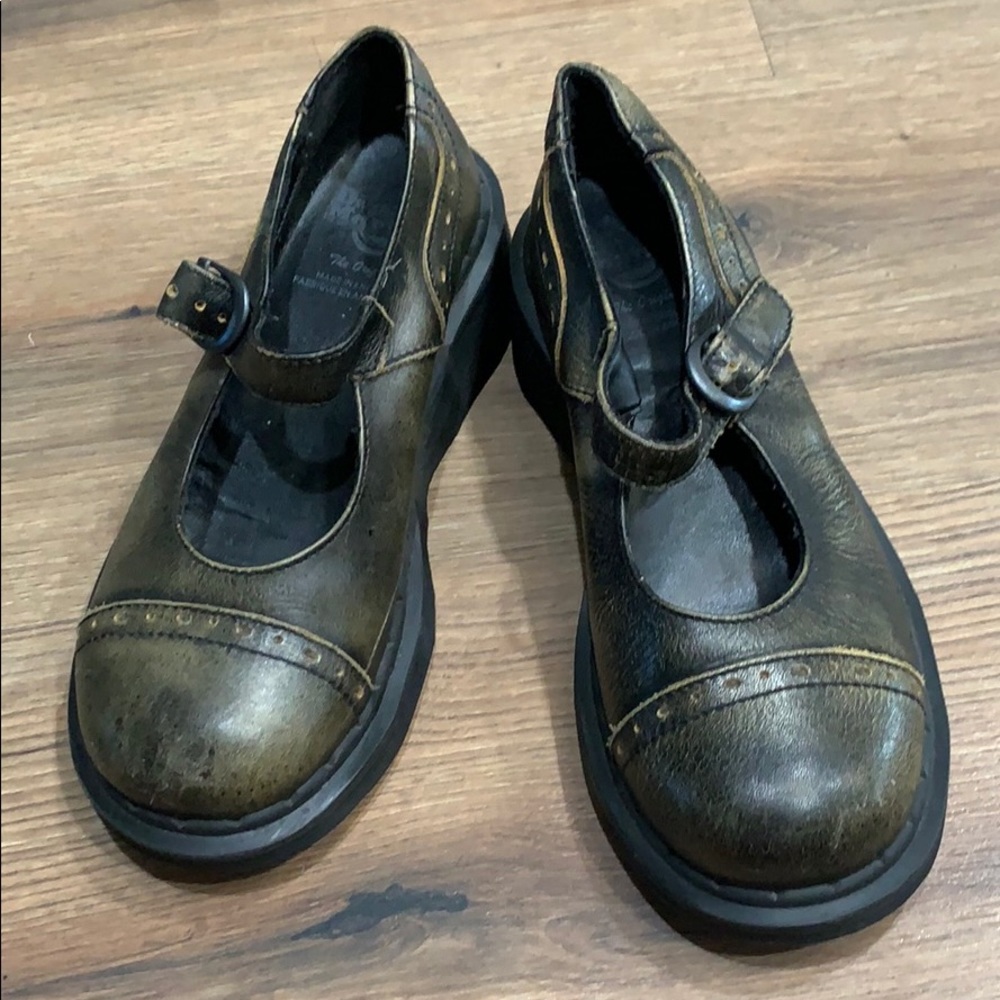 Bronze Dr.Marten Mary Janes